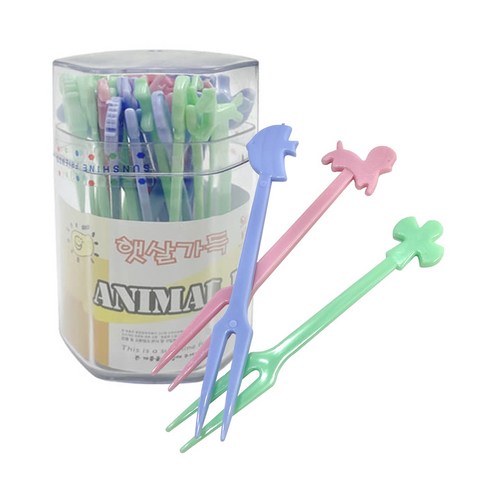 귀여움과 실용성을 겸비한 일조 애니멀 포크로 일상에 즐거움을 더하세요!