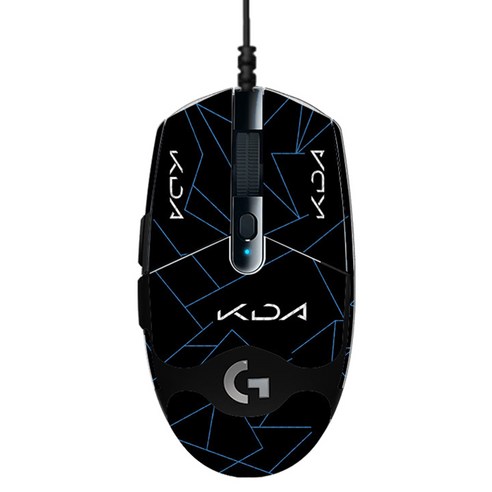 로지텍 G102 2세대 라이트싱크 게이밍 유선 마우스, 블랙 KDA