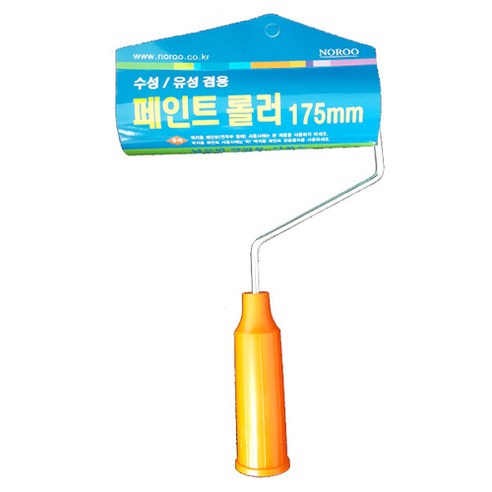 노루페인트 수성유성겸용 로라 페인트 롤러 175mm, 1개