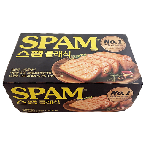 스팸 클래식, 300g, 3개
