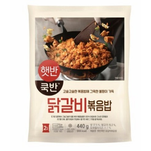 비비고 닭갈비볶음밥440g, 440g, 7개