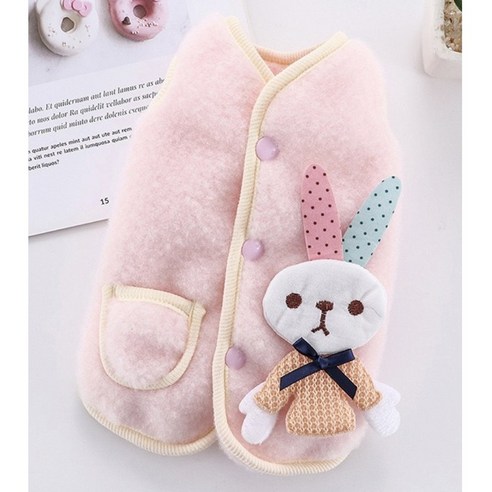포근한 겨울용 플리스 조끼