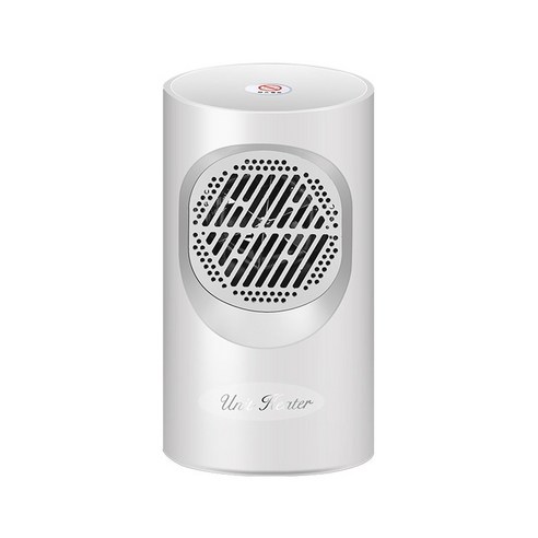 [ZL] 300W-400W 미니 휴대용 2s 빠른 전기 히터 터치 컨트롤 뜨거운 팬 겨울 따뜻한 과열 보호 공기 히터 220V, Basic-White|미국