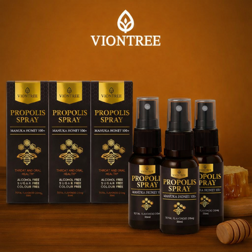 호주 프로폴리스 스프레이 30ml 3개 뿌리는 목 구강 스프레이 비온트리, 3개, 30ml