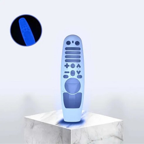 범용 매직 마우스 리모컨 MR-700 + 홈 스마트 TV AN-MR700 SP700 AN-MR600 시리즈 IR 학습 STB 컨트롤러 2.4G, 한개옵션0 9 낙하 방지 소프트 실리콘 리모컨 보호 케이스 커버 LG AN-MR600 MR650 MR18BA MR19BA 용, 04 light blue