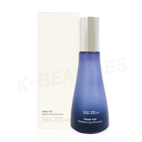 숨37도 워터풀 리밸런싱 젤 에멀전, 120ml, 2개