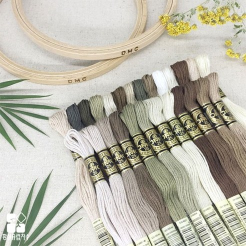 청라핸즈 DMC 자수실 25번 면사, 어떤 매력이 있을까? 실십자수