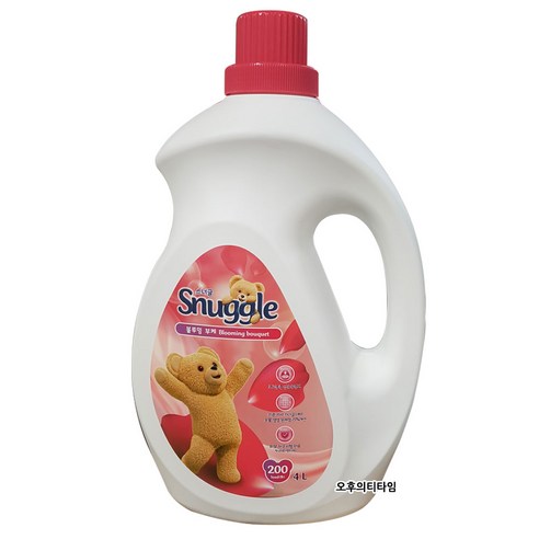 스너글 초고농축 섬유유연제 블루밍부케 4L, 1개