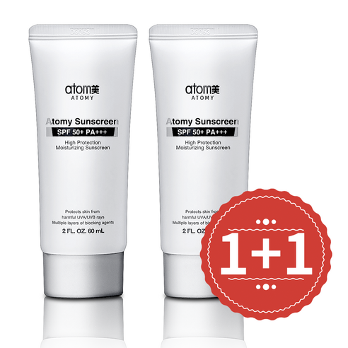1+1 애터미 프리미엄 화이트 선크림 세트 (60ml) 에스티로더선크림