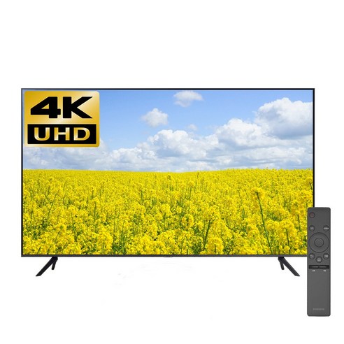 [무료설치] [삼성직접배송] 삼성TV UHD 4K LED TV 에너지효율 1등급 사이니지, 스탠드형, 189cm/(75인치)