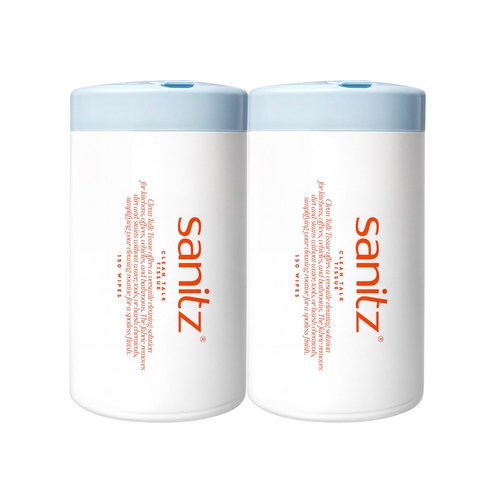 [새니츠] 클린톡 세정티슈 휴대용물티슈 청소물티슈 비데티슈, 2개, 650g, 150매
