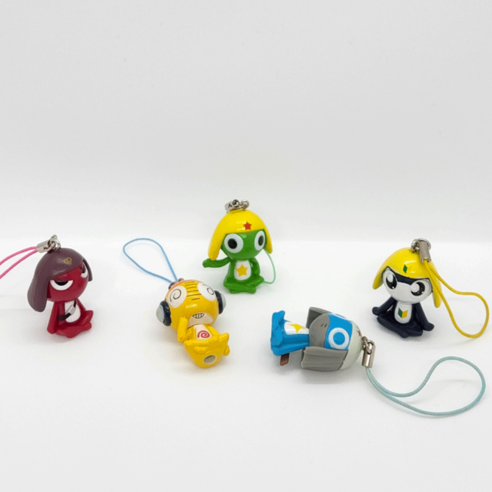 추억과 행복을 이어주는 개구리 중사 케로로 피규어 키링