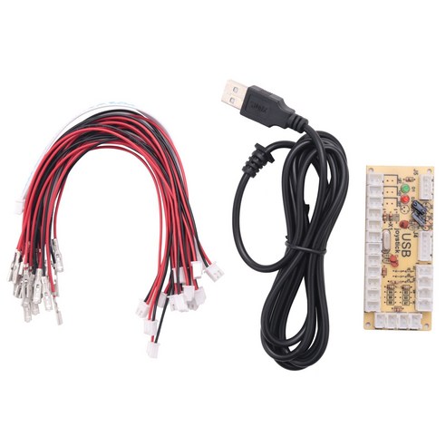 MAME & Raspberry PI Retropie Projects Sanwa Parts에 대한 제로 지연 아케이드 게임 USB 인코더 PC, 보여진 바와 같이, 하나