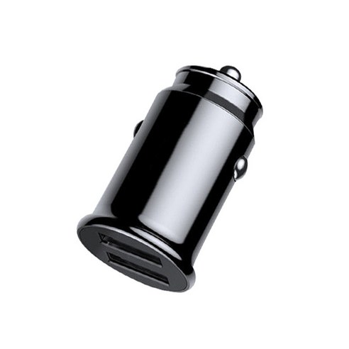 자동차 휴대 전화 충전기 담배 라이터 플러그 듀얼 USB pd 다기능 12-24V, 블랙 (가방)