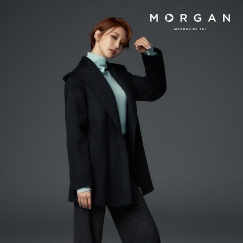 [런칭 가격 109 900원] MORGAN 핸드메이드 캐시 후드 코트