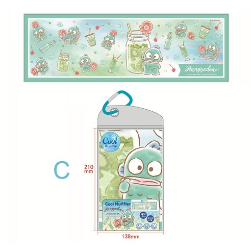 ZZJJC 스포츠 타월 냉감 타월 캐릭터 타월 6종, C, 30*90cm