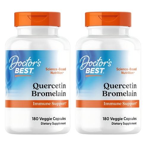 닥터스베스트 케르세틴 브로멜라인 베지 캡, 180정, 2개