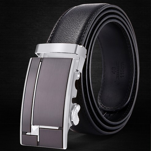 벨트 남성 패션 캐주얼 자동 버클 벨트 비즈니스 바지 벨트 belt in stock