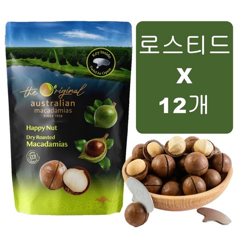 뉴패키지 호주 통마카다미아 로스티드맛 225G X 12개