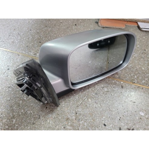 중고 싼타페CM 백미러, 은색 7핀, 구형타입