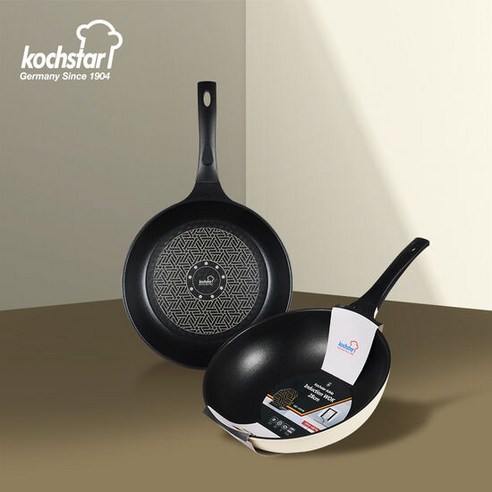 아델라 인덕션 통주물 후라이팬 2종 세트 KSC-ADIH8W, 단품