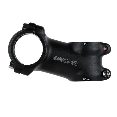 UNO Ultralight 자전거 줄기 알루미늄 합금 자전거 핸들 바 스템 라이저 17Degree MTB 자전거 줄기 60mm, 하나, 보여진 바와 같이