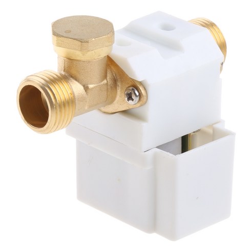 1/2 "물 공기 N/C 용 전기 솔레노이드 밸브 정상 폐쇄 된 DC 12V NEW