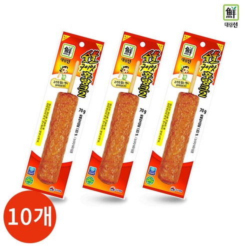 대림선 숯불구이맛후랑크 70g x 10개, 70g, 10개