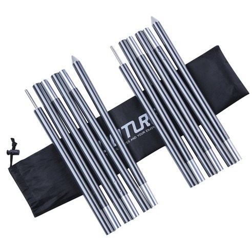 Goture-6 폴대: 캠핑의 품격을 높이는 튼튼하고 휴대성 좋은 텐트 폴대!