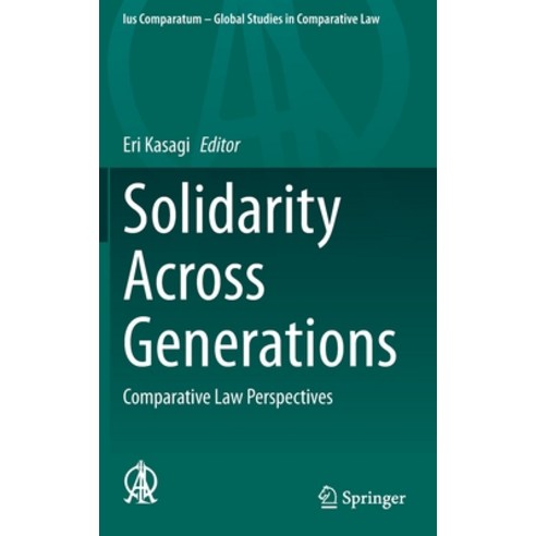 Solidarity Across Generations: Comparative Law Perspectives Hardcover, Springer