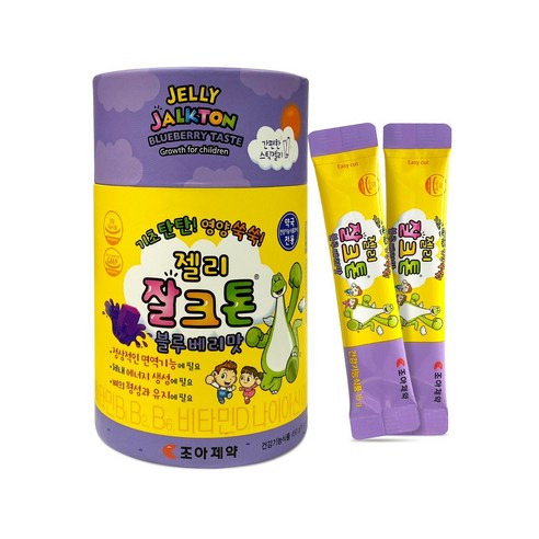 젤리 살크톤 블루베리맛 30포, 1개 어린이 건강식품