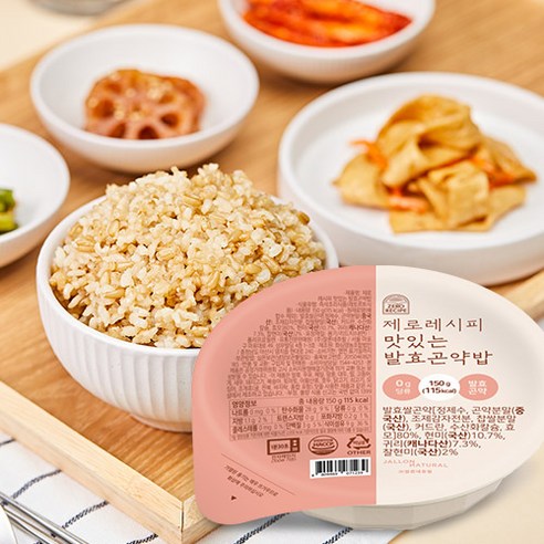 제로레시피 맛있는 발효곤약밥, 150g, 20개