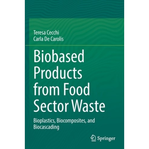 (영문도서) Biobased Products from Food Sector Waste: Bioplastics Biocomposites and Biocascading Paperback, Springer, English, 9783030634384