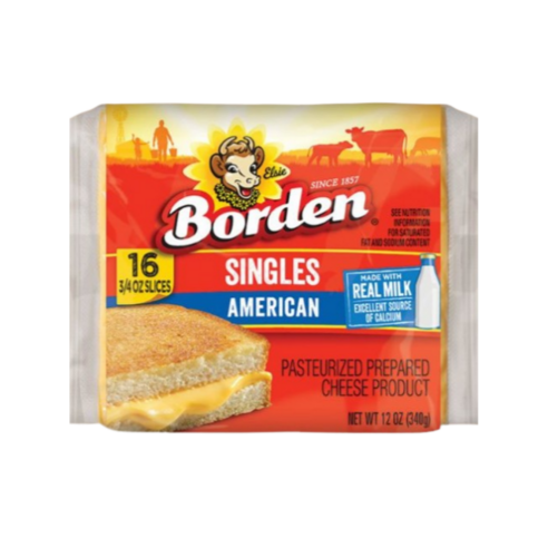 보덴 싱글즈 아메리칸 슬라이스 치즈, 6개, 340g 보덴 싱글즈 아메리칸 슬라이스 치즈, 6개, 340g