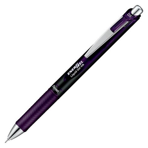 펜텔 에너젤 젤잉크펜 0.5mm, 1개, 보르도 블랙
