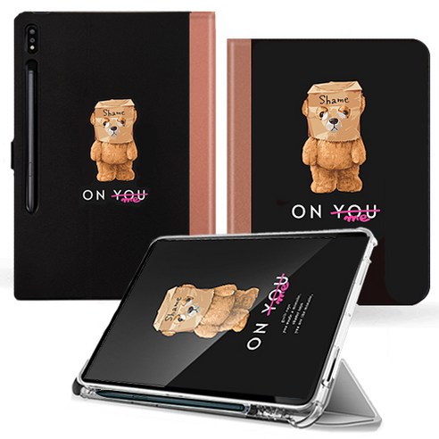 태블리 갤럭시탭 S9 FE S9+ 울트라 플러스 S펜 수납 케이스, ON YOU[백폴더]
