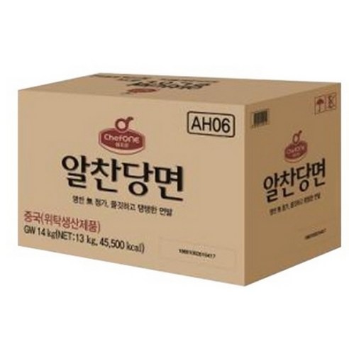 쉐프원 알찬당면, 14kg, 2개