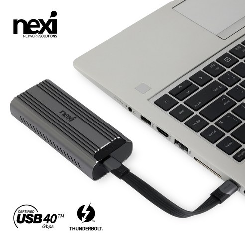 넥시 썬더볼트4 NVMe 외장케이스 M 2 USB4 케이스 NX1341