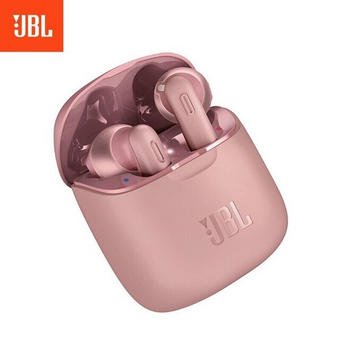 휴비나인 호출전화기진동벨 오리지널 JBL T220TWS 진정한 무선 블루투스 이어폰 TUNE 220TWS 스테레오 이어 버드 베이스 사운드 헤드폰 헤드셋 마이크 포함, 06 T220