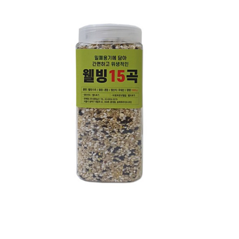 대한농산 통에담은 웰빙15곡, 1개, 800g