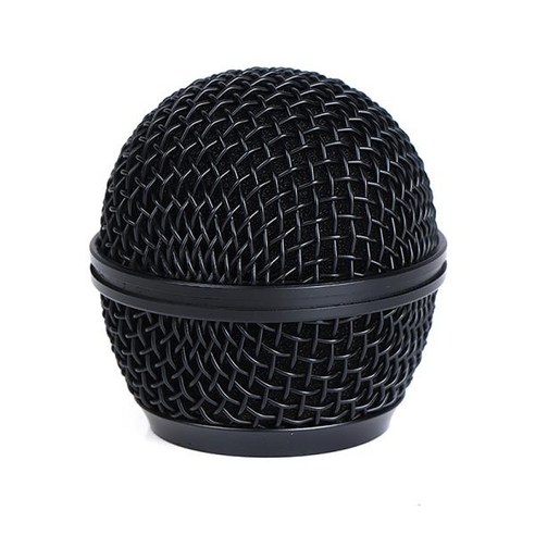 Shure SM58 무선 마이크 교체 금속 그릴 전문 파티 헤드 부품, 02 파란