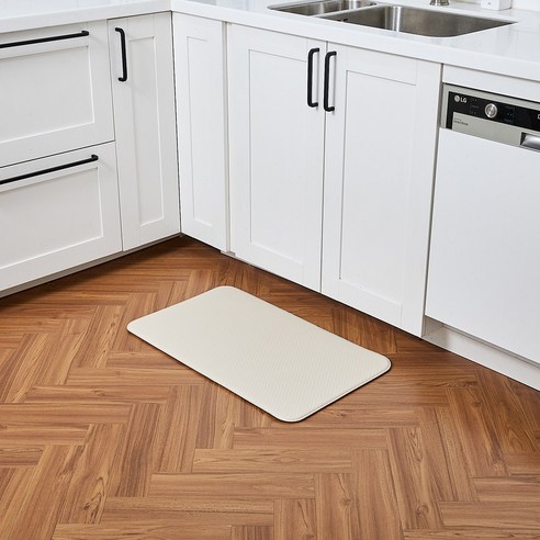 칼퇴 후 힐링 요리? 주방매트 하나 바꿨을 뿐인데! 솔직 후기 모던하우스pvc매트