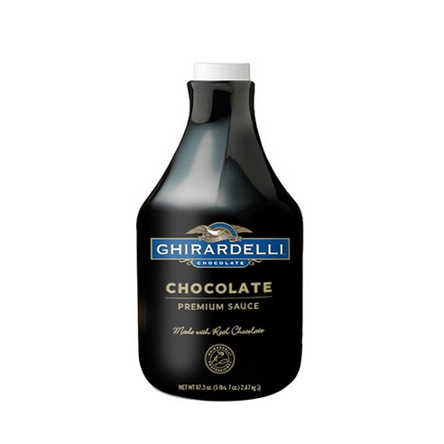 기라델리 초콜릿맛 프리미엄소스, 87.3oz(2.47kg), 1개