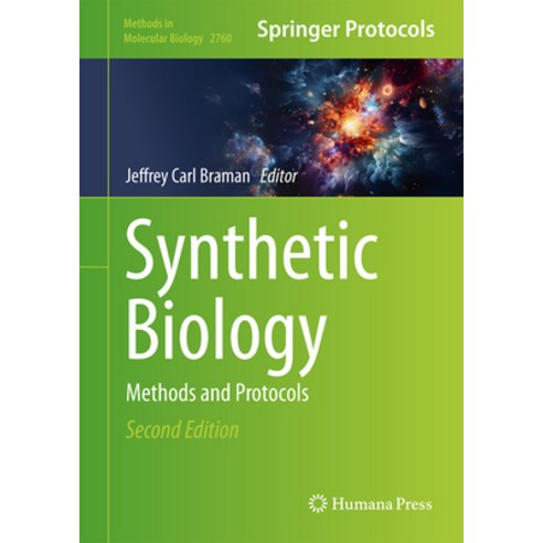 (영문도서) Synthetic Biology: Methods and Protocols Hardcover, Humana, English, 9781071636572