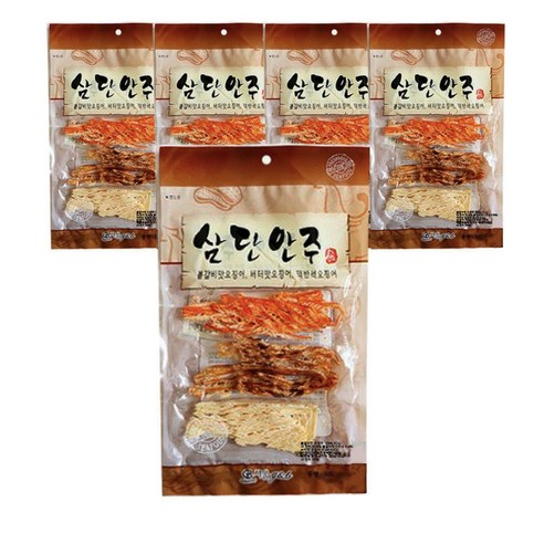 삼단안주 조미오징어, 50g, 5개 태현쿡오리윙매콤 Best Top5