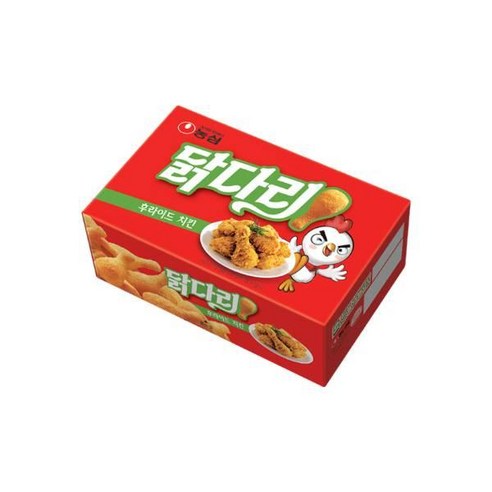 농심닭다리 후라이드 치킨맛, 66g, 3개