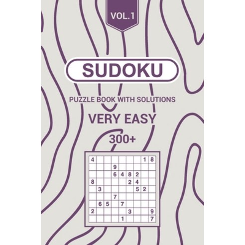Sudoku Puzzle Book With Solutions: Very Easy Vol.1 Paperback, Independently Published