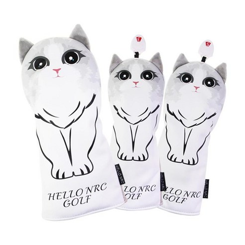 3pcs/4pcs 골프 헤드 커버 페어웨이 드라이버 우드 클럽 헤드 커버 슬리브, 여러 가지 빛깔의, {"수건소재":"PU"}