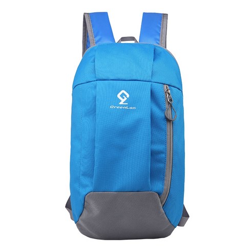 Retemporel GreenLan 경량 접이식 방수 Packable 여행 하이킹 배낭 비치 남성 여성용 초경량 데이팩(블루)