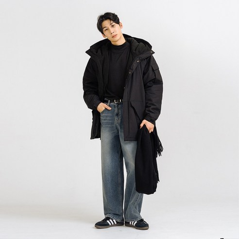 제타22 남성용 겨울 오버핏 패딩 코트: 스타일, 따뜻함, 내구성 완벽한 조화
